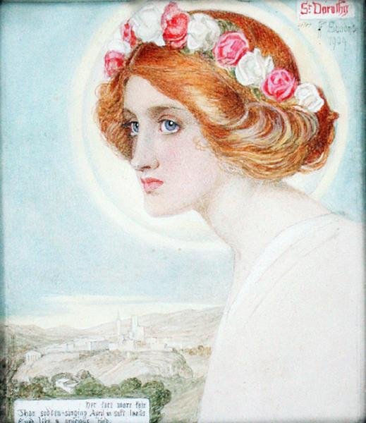 St. Dorothea door Winifred Sandys