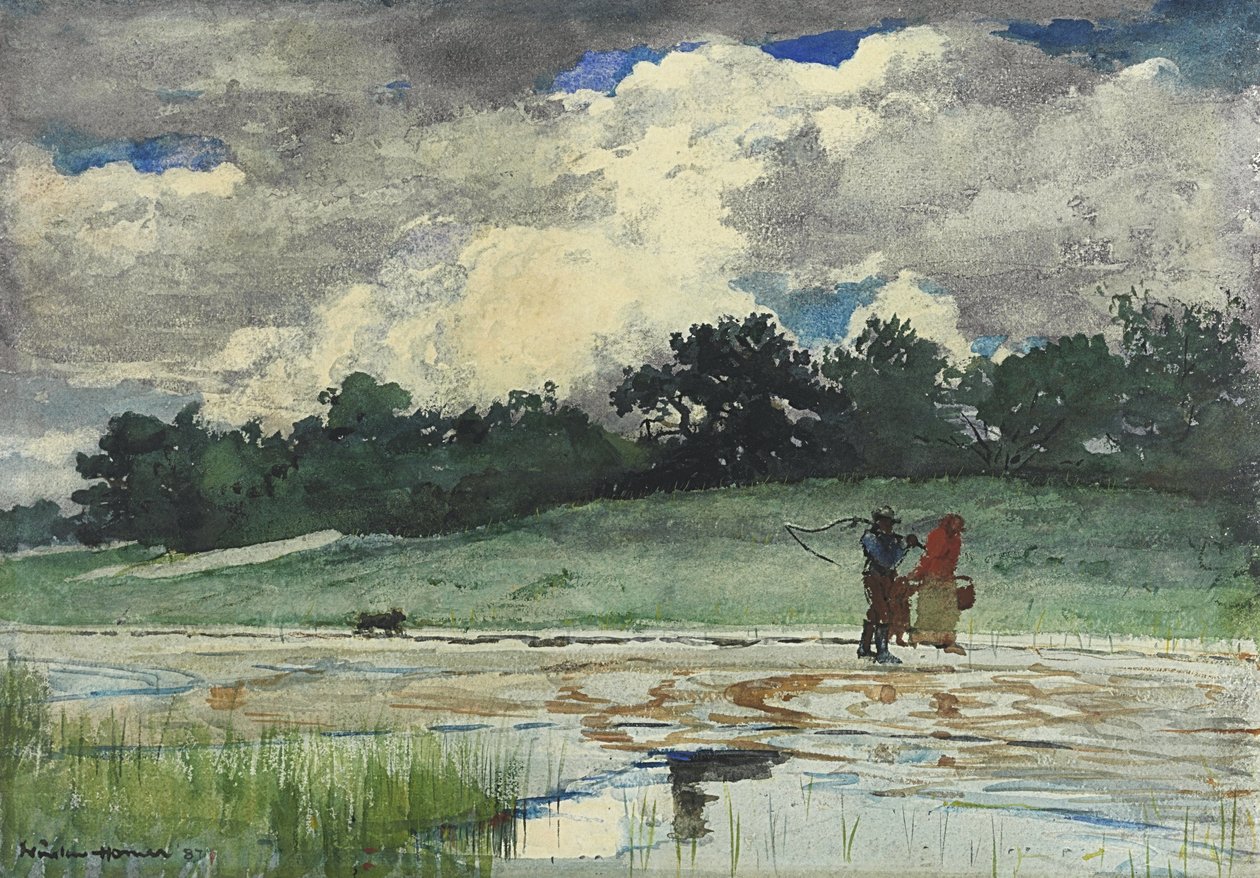 Na de Regen, Prouts Neck door Winslow Homer