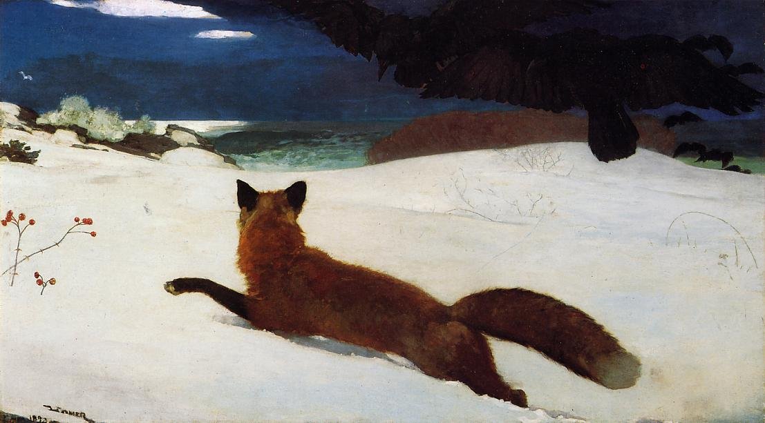 Vossenjacht door Winslow Homer