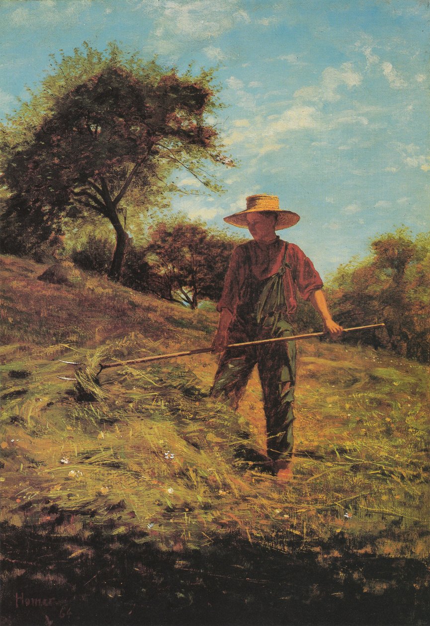 Hooien door Winslow Homer