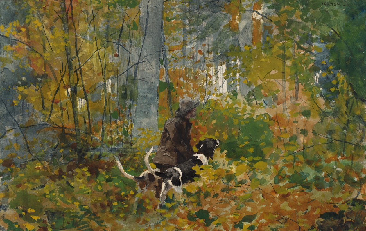 Op het Pad door Winslow Homer