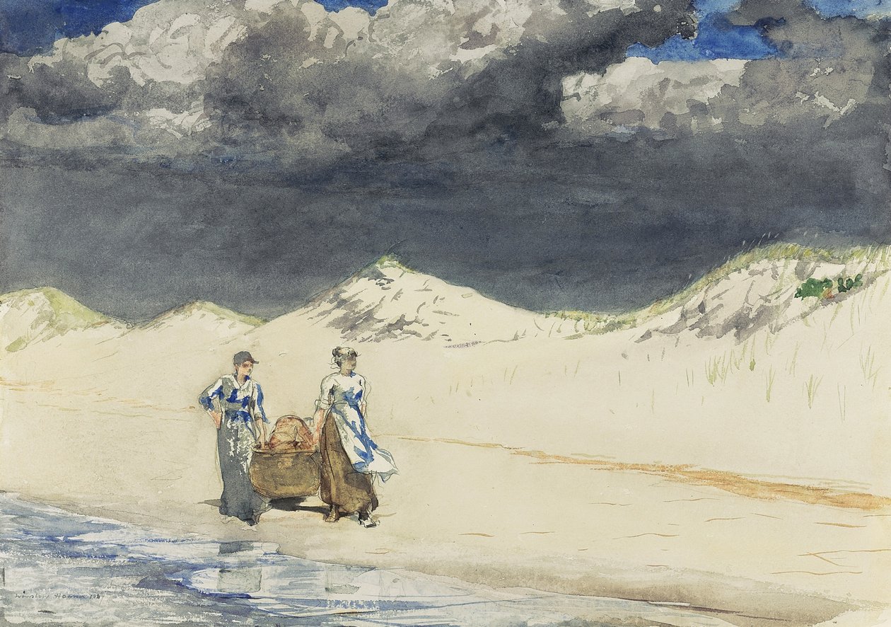 Zand en Lucht door Winslow Homer