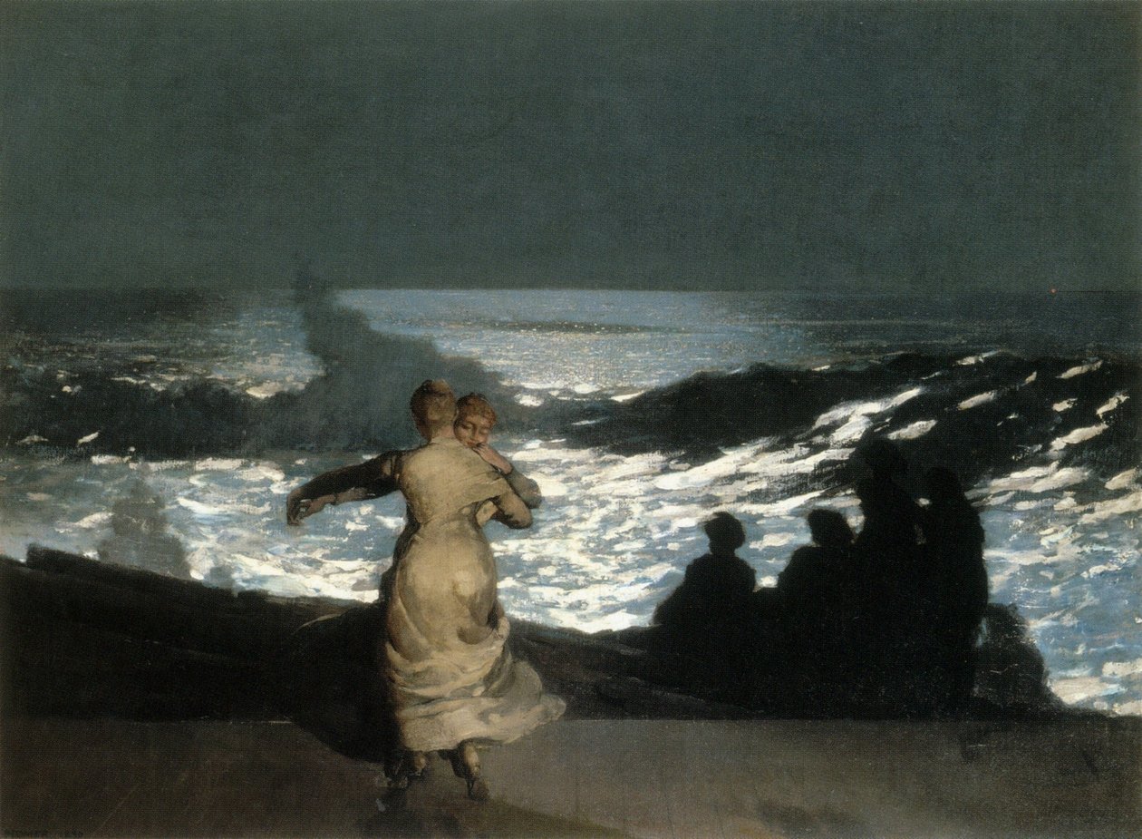 Zomernacht door Winslow Homer