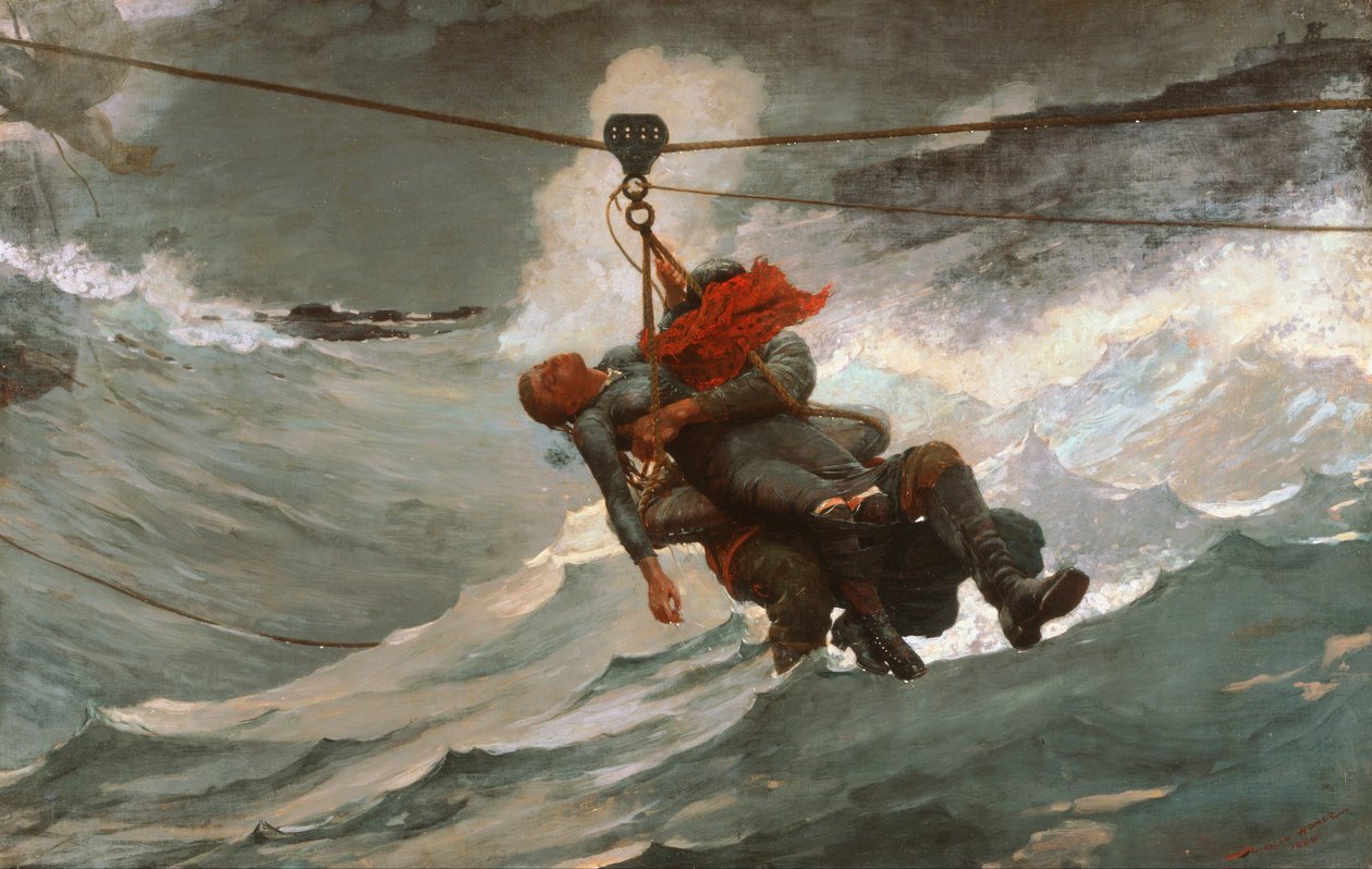 De Levenslijn door Winslow Homer