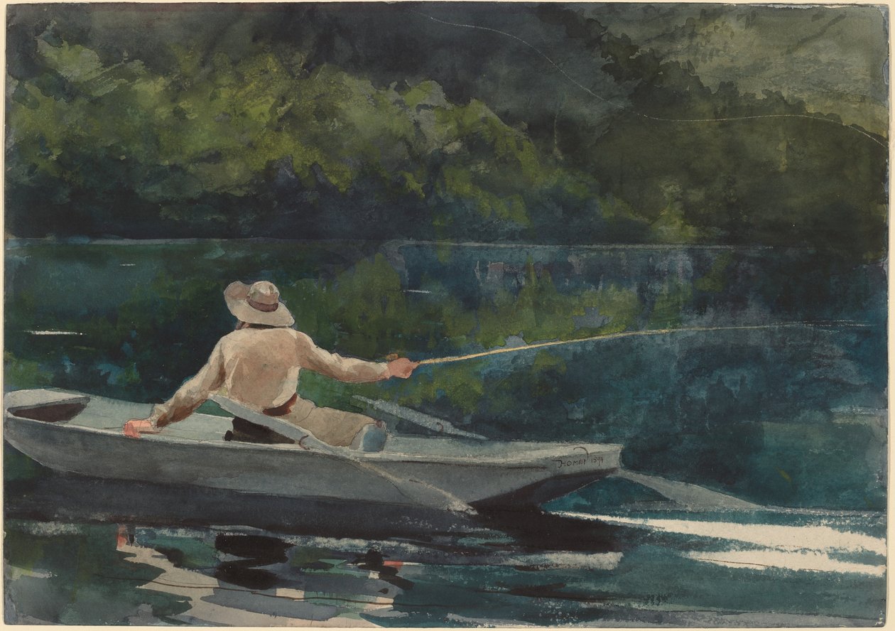 Gieten, Nummer Twee door Winslow Homer