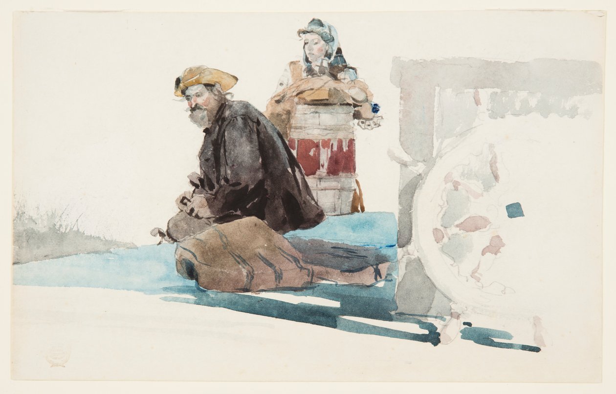 Dekpassagiers door Winslow Homer