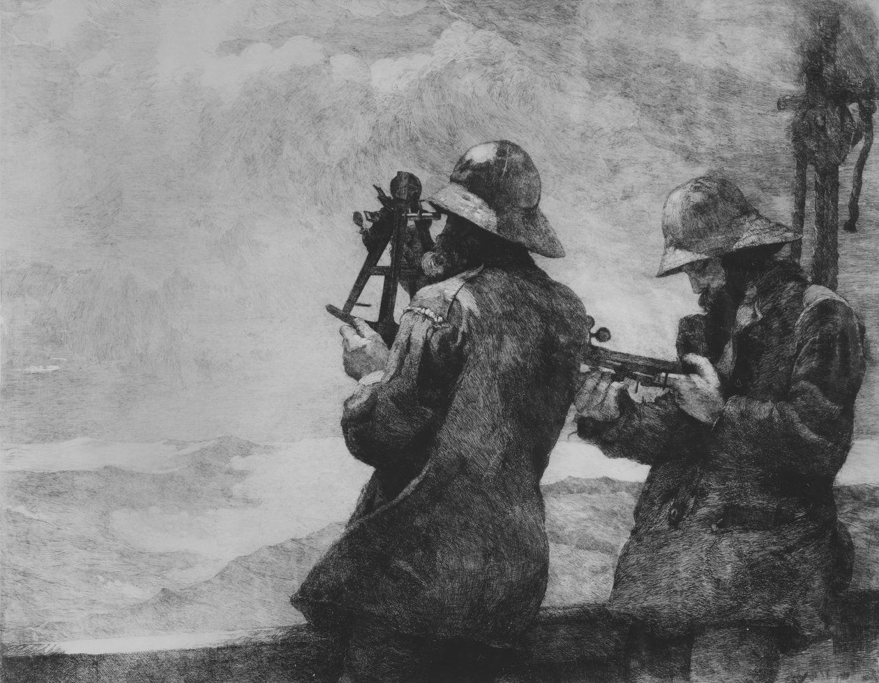 Acht Klokken door Winslow Homer