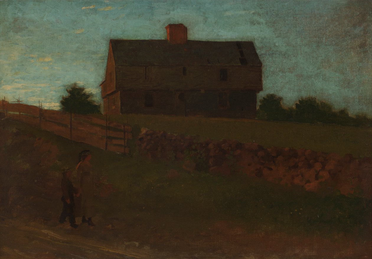Garrison House, York, Maine door Winslow Homer