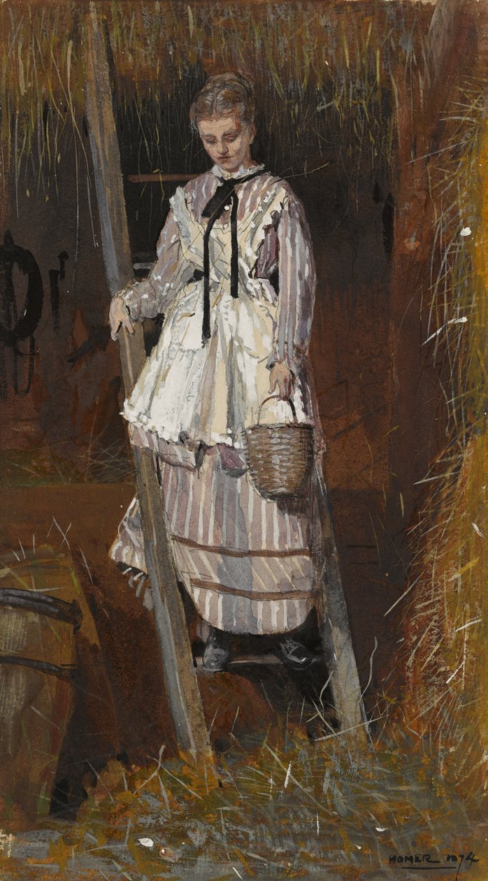 Eieren Zoeken door Winslow Homer