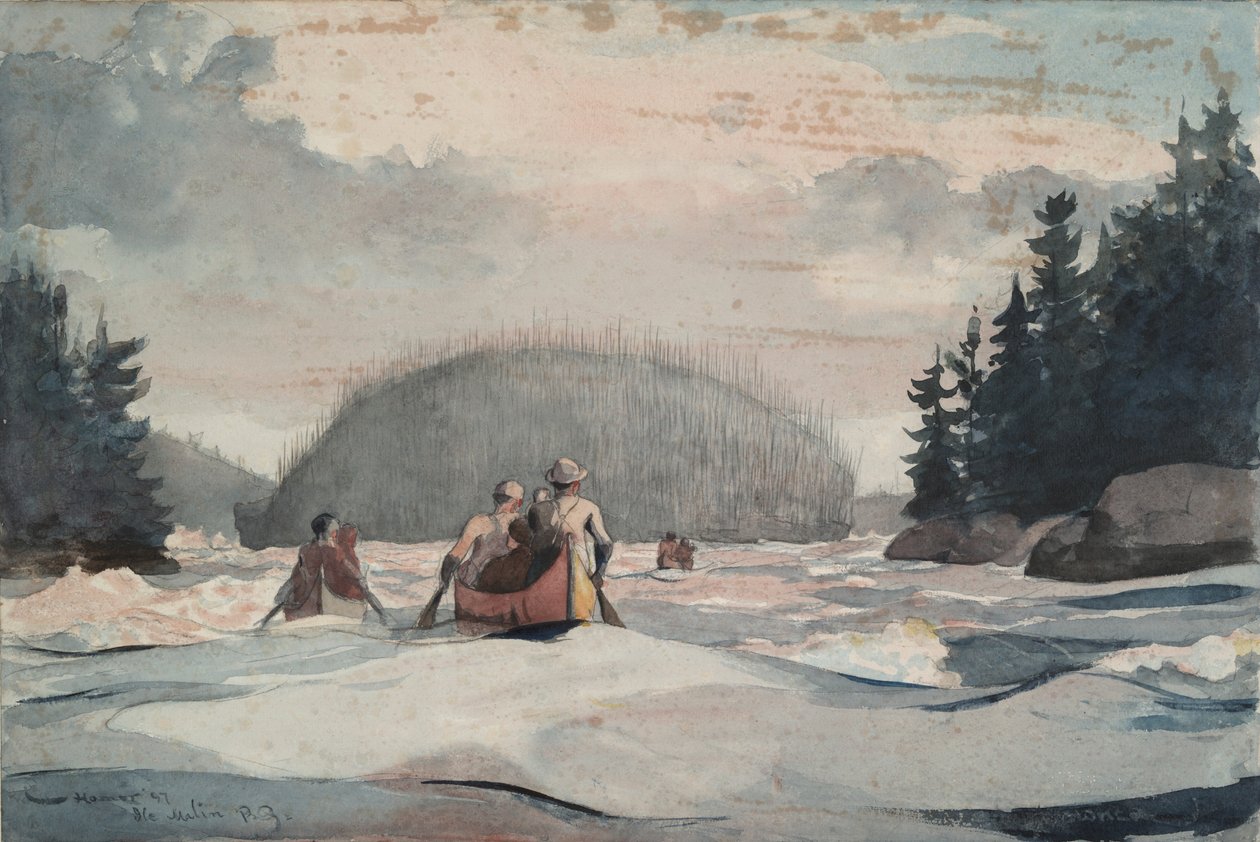 Ile Malin door Winslow Homer