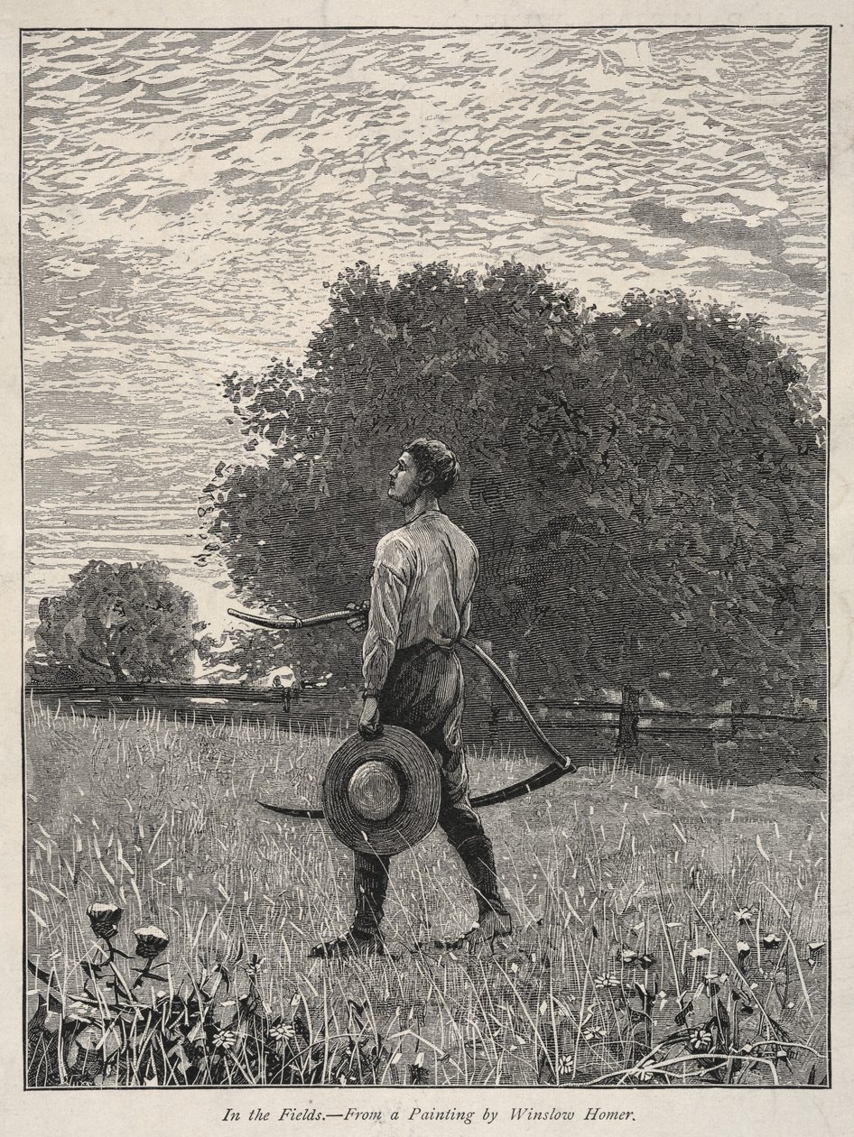 In de velden door Winslow Homer