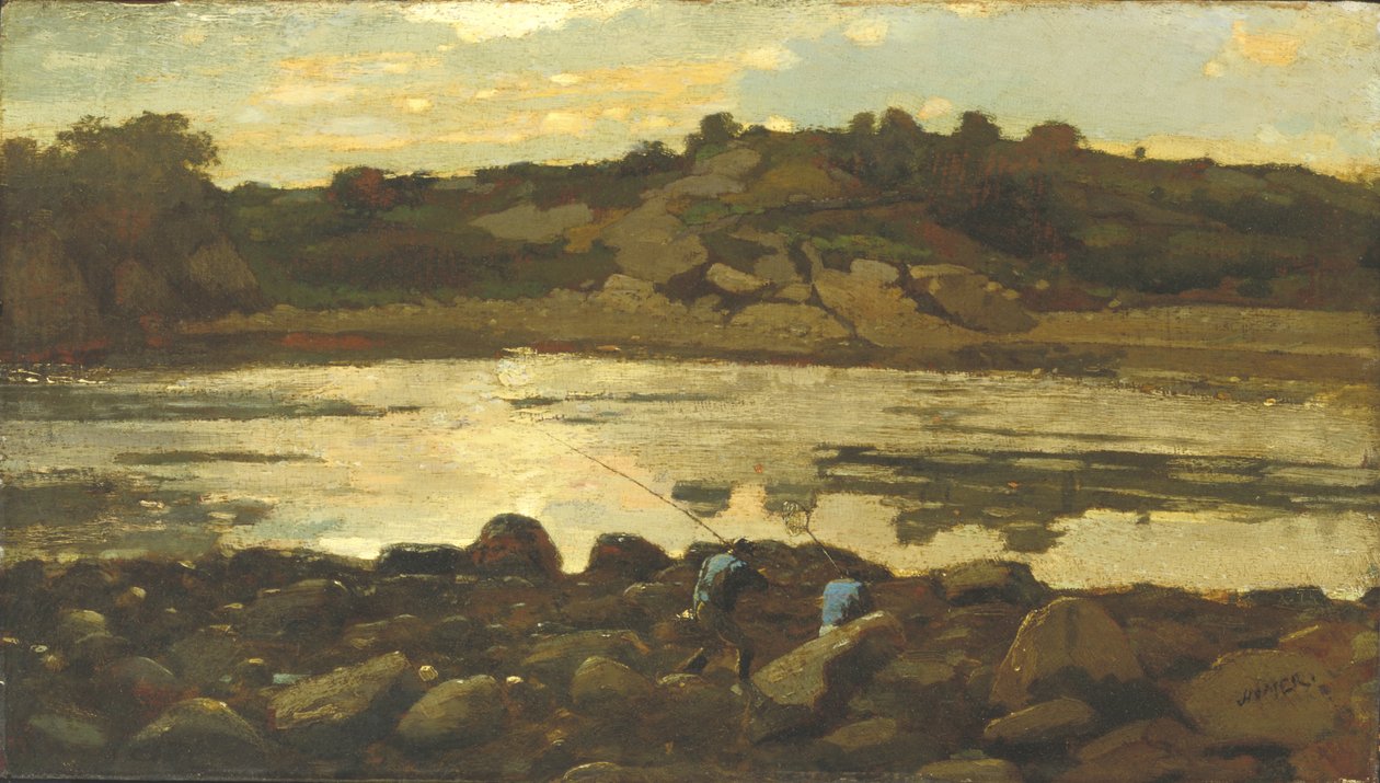 Lobster Cove, Manchester, Massachusetts door Winslow Homer