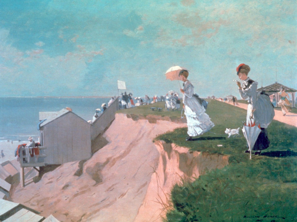 Long Branch door Winslow Homer