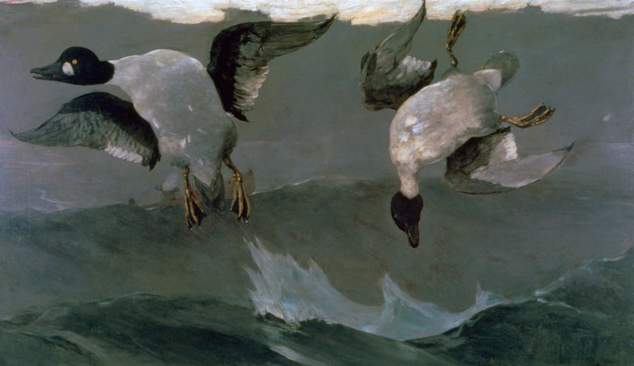 Rechts en Links, 1909 door Winslow Homer