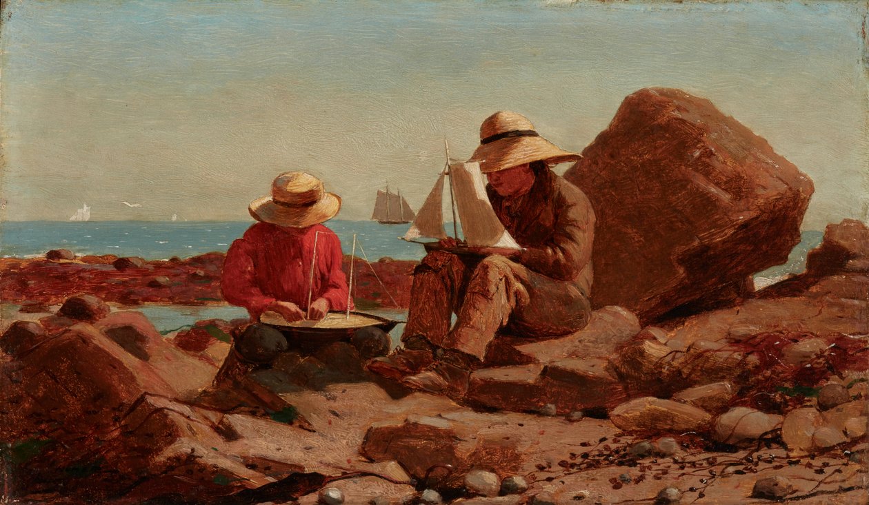 De botenbouwers door Winslow Homer