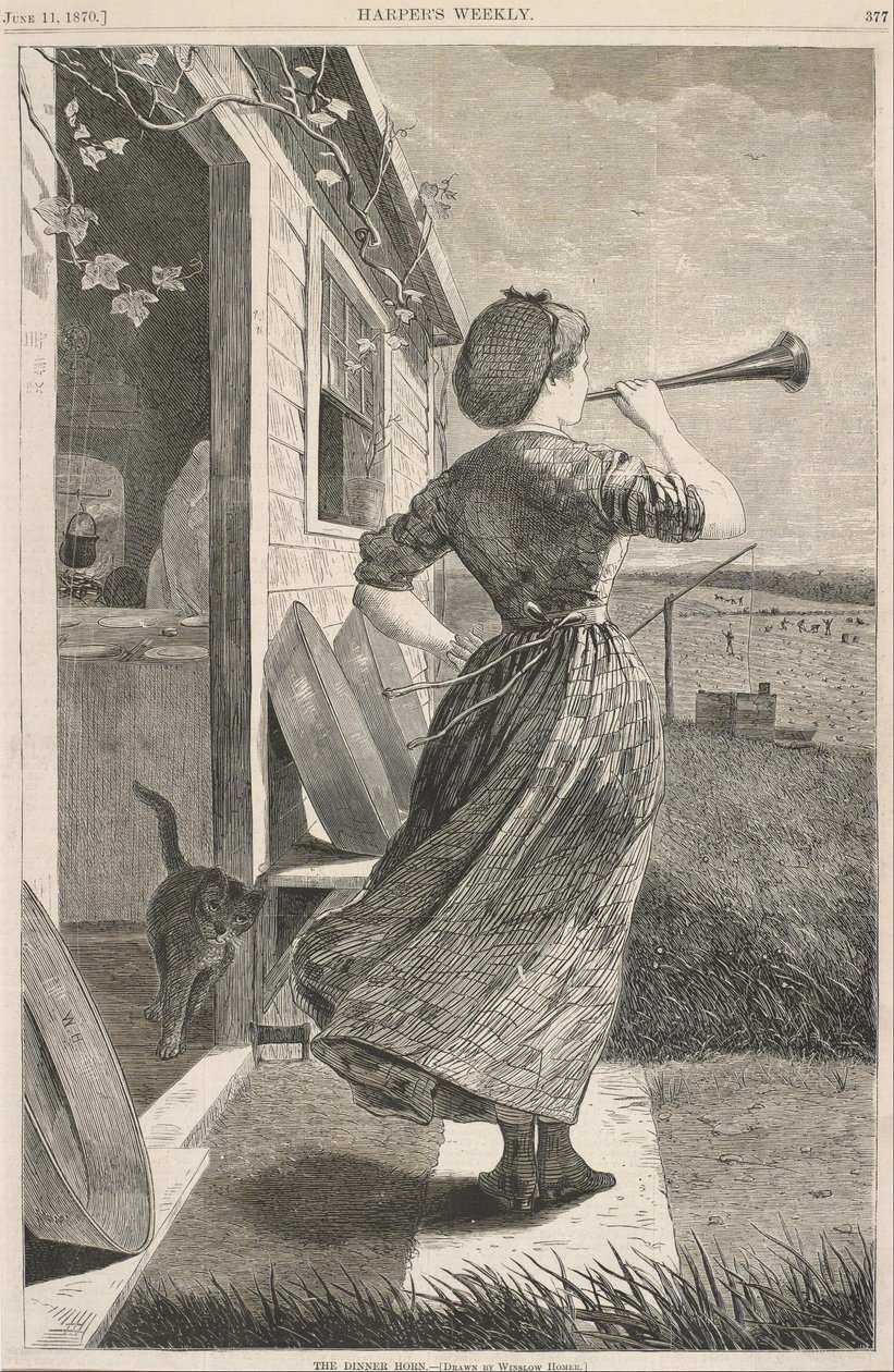 De hoorn des overvloeds door Winslow Homer