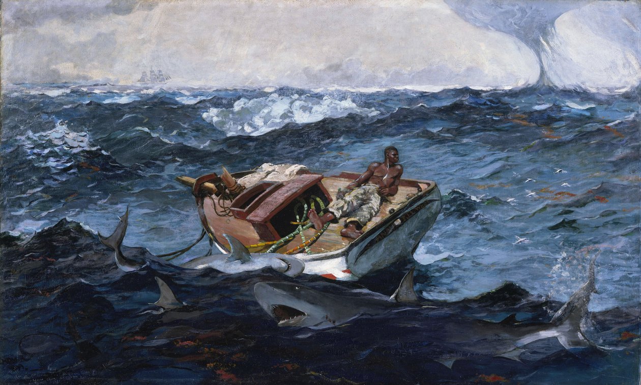 De Golfstroom door Winslow Homer