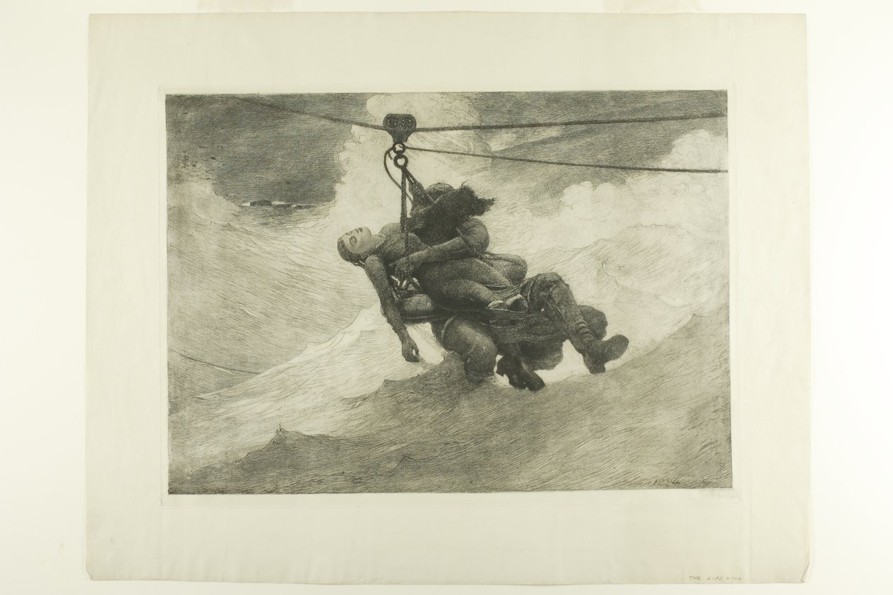 De levenslijn door Winslow Homer