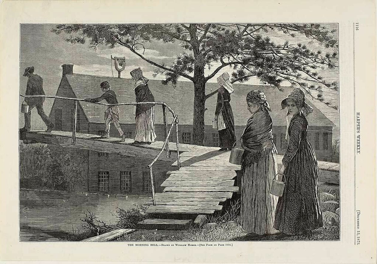 De ochtendbel door Winslow Homer