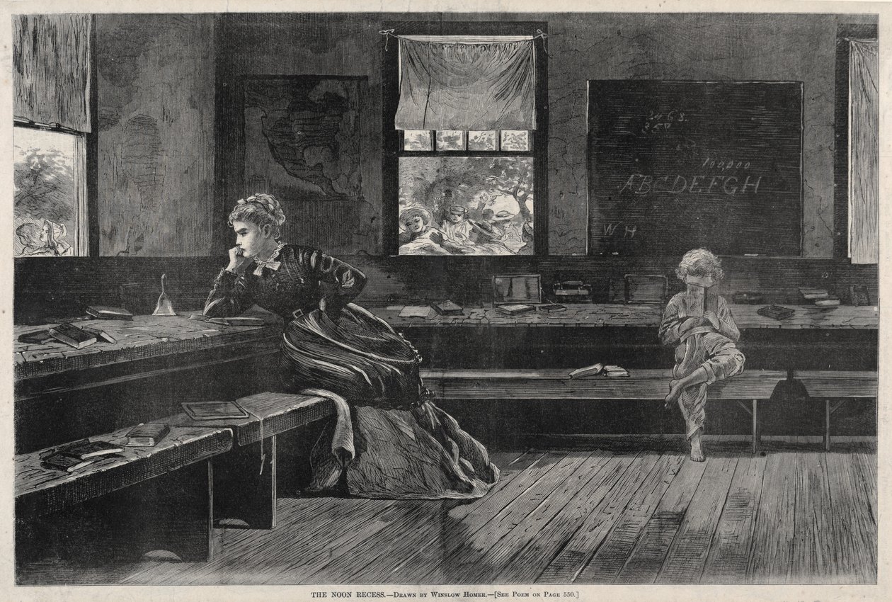 De Middagpauze, 1873 door Winslow Homer
