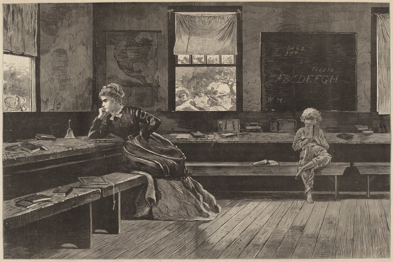 De middagpauze door Winslow Homer