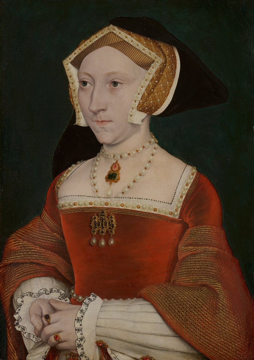 Portret van Jane Seymour door Workshop of Hans Holbein