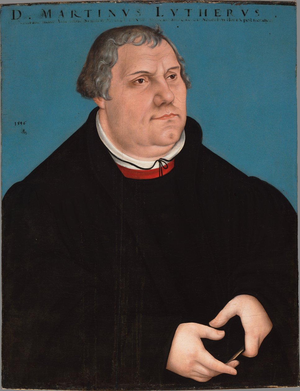 Maarten Luther door Workshop of Lucas Cranach the Elder  