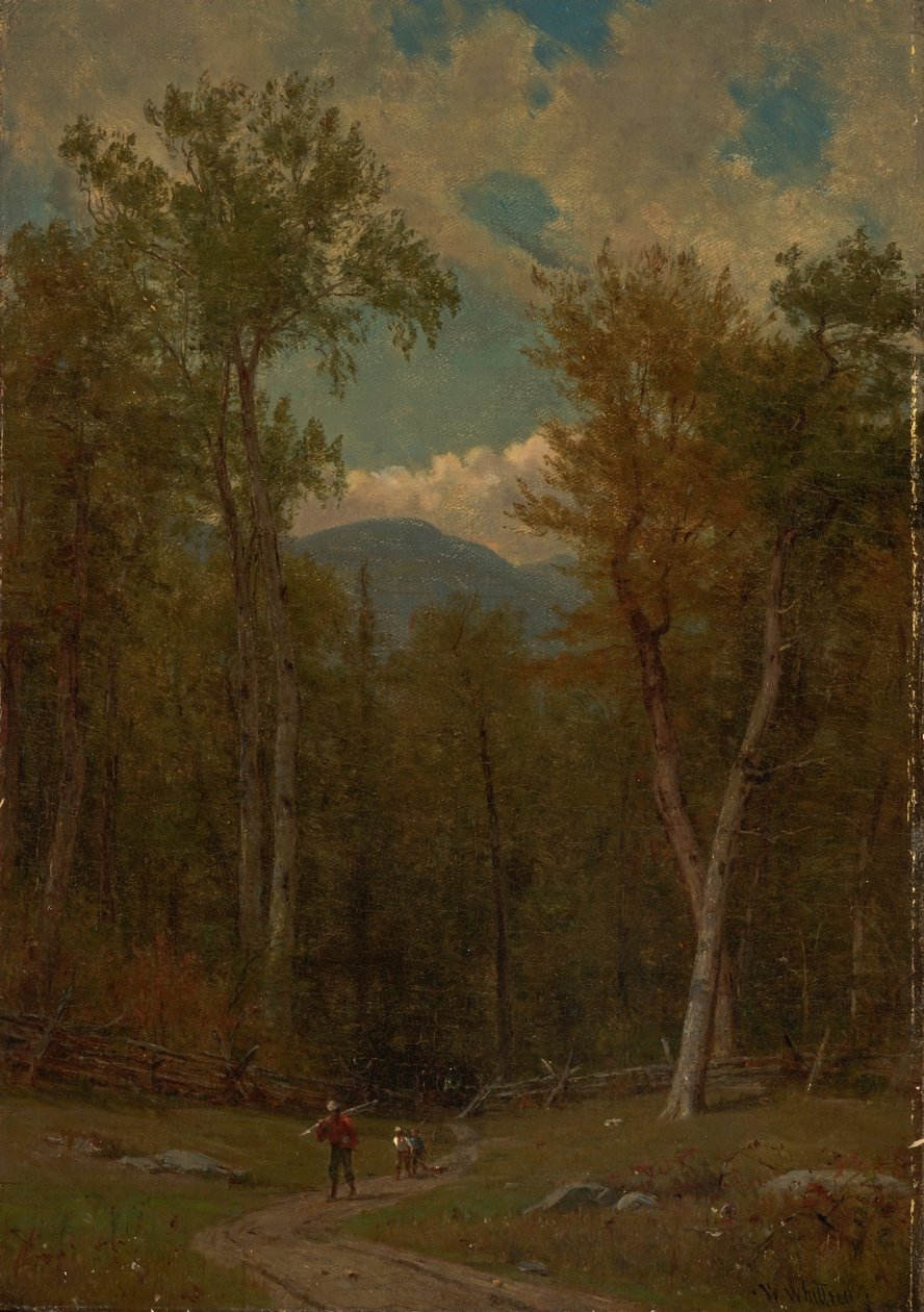 Landschap door Worthington Whittredge