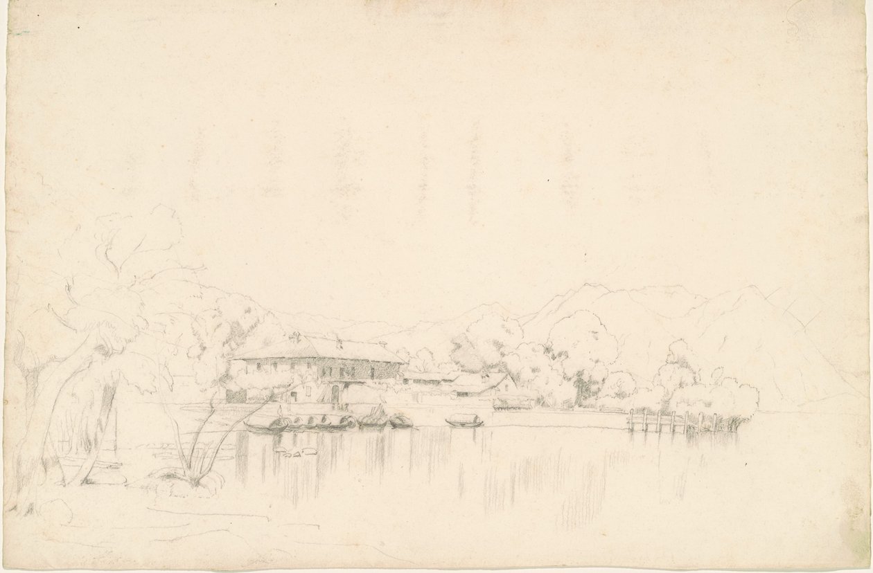 Meerhuizen door Worthington Whittredge