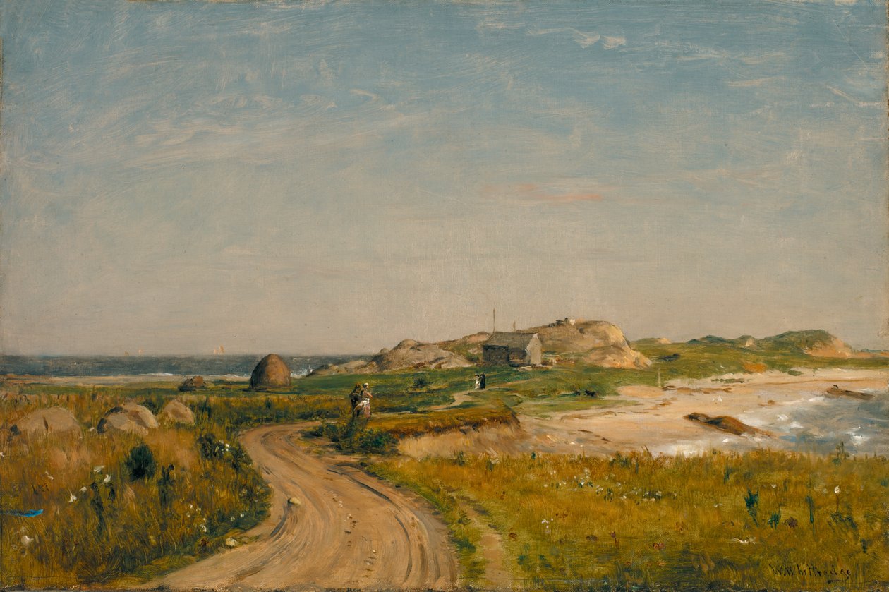 Seconnet Point, Rhode Island door Worthington Whittredge