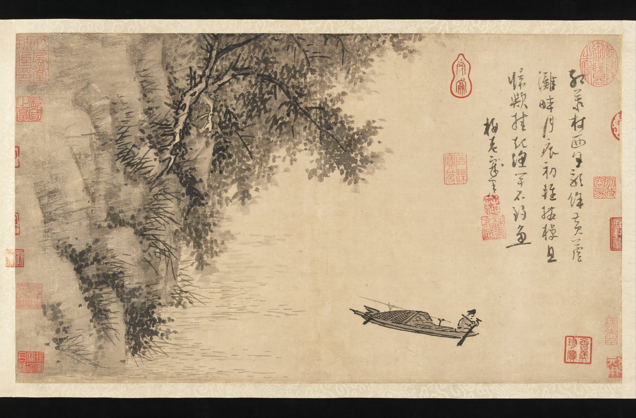Visser door Wu Zhen
