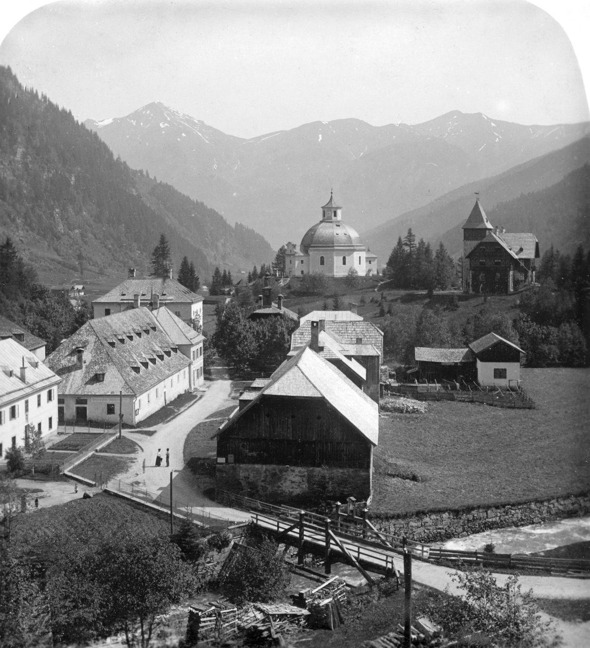 Böckstein, Salzburg, Oostenrijk, ca. 1900s door Wurthle and Sons