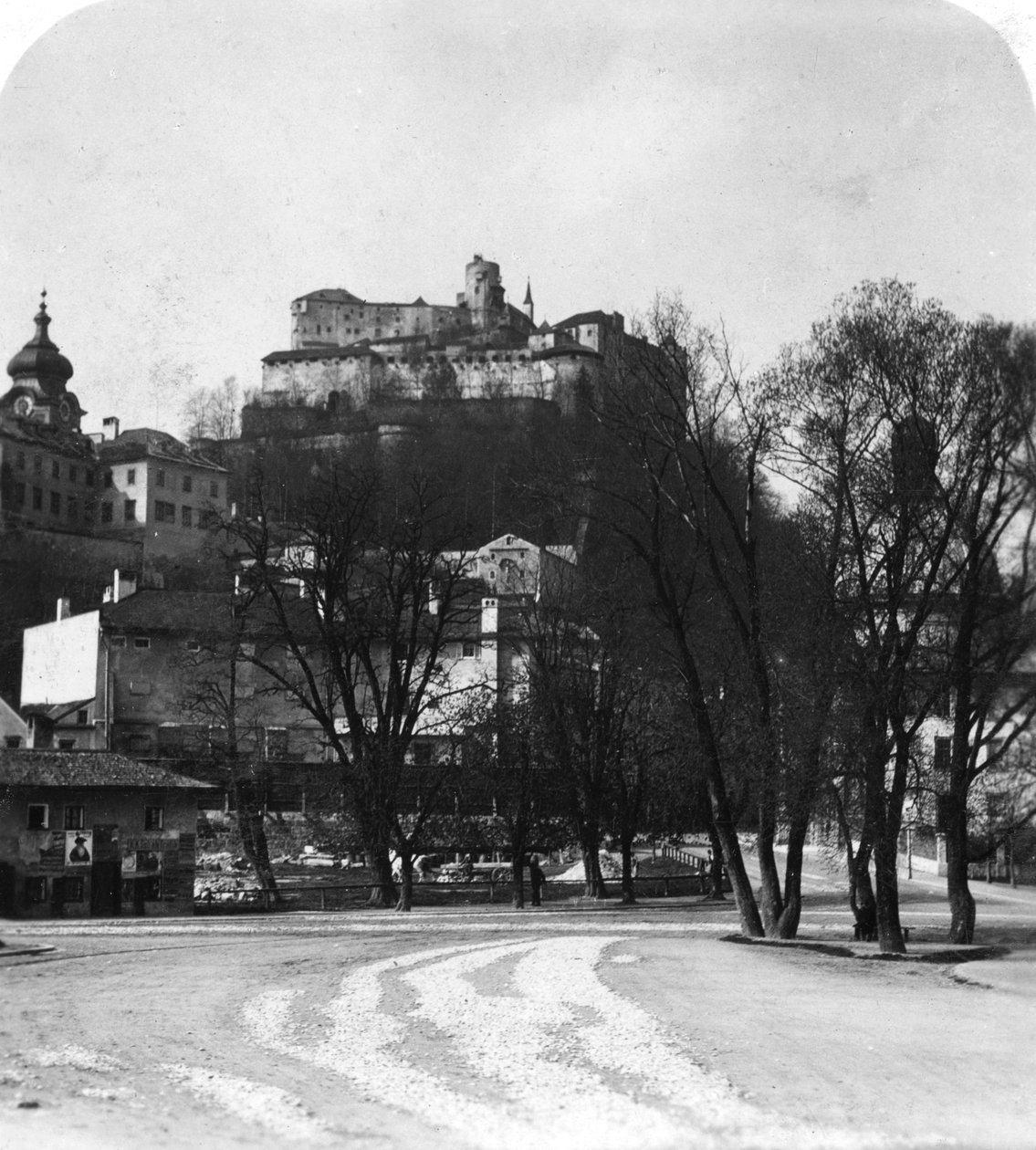 Festung Hohensalzburg, Salzburg, Oostenrijk, c1900s door Wurthle and Sons