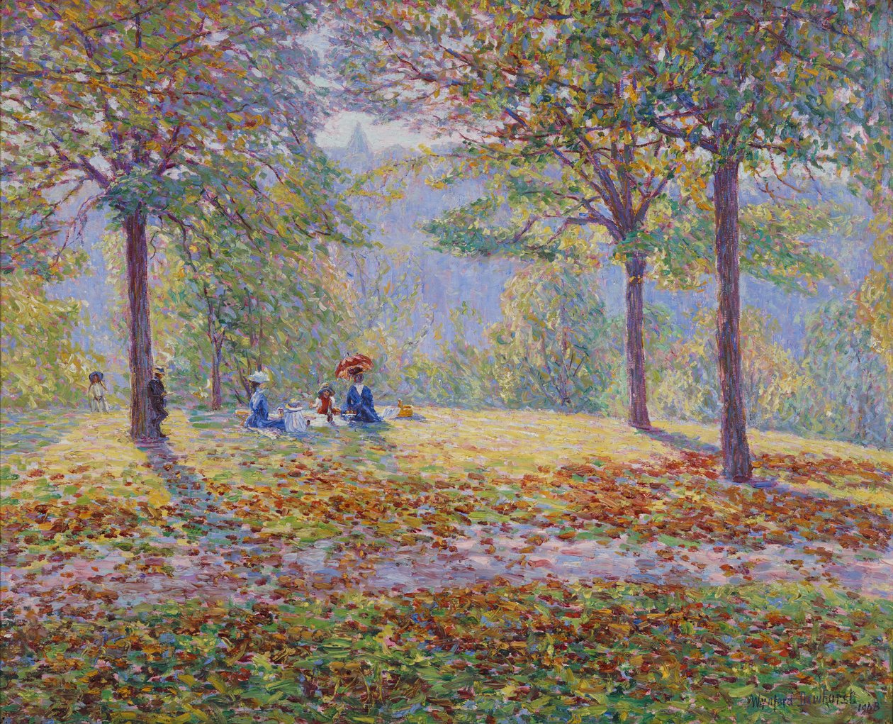 De picknick door Wynford Dewhurst
