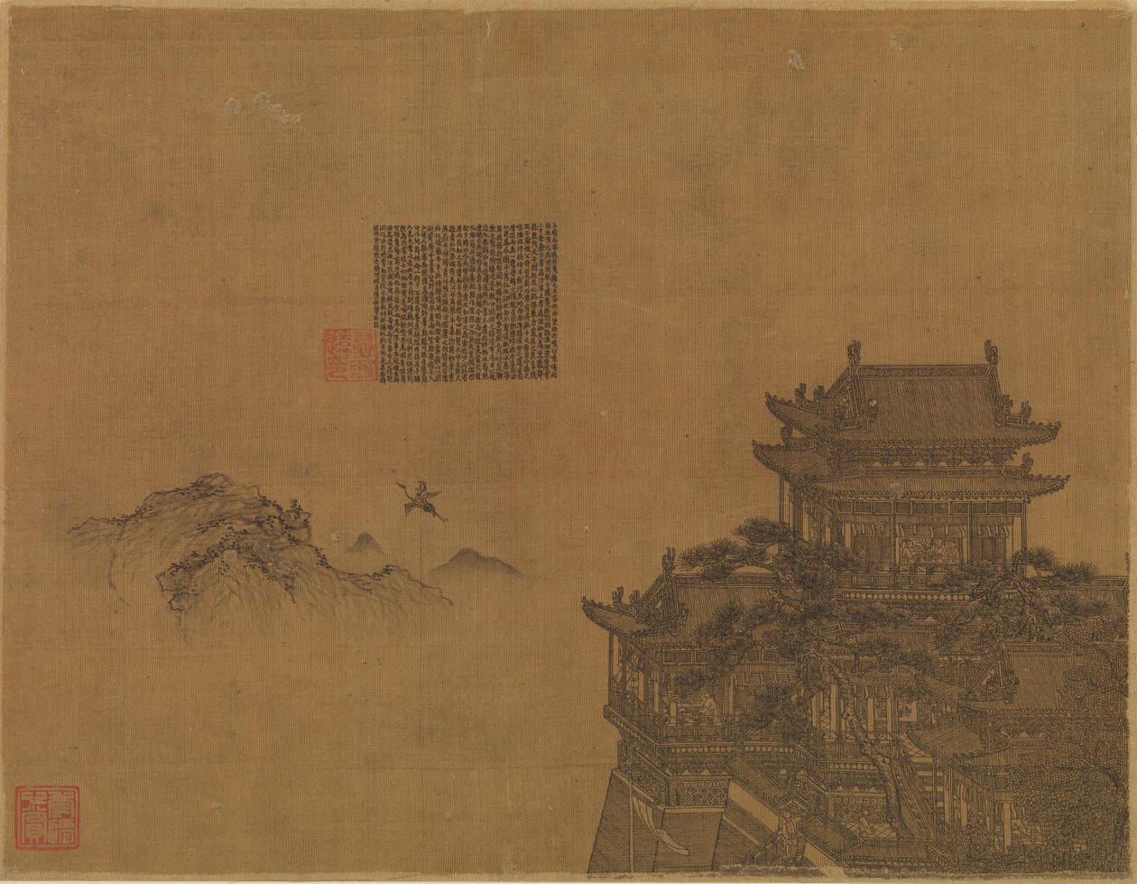Het gele paviljoen door Xia Yong