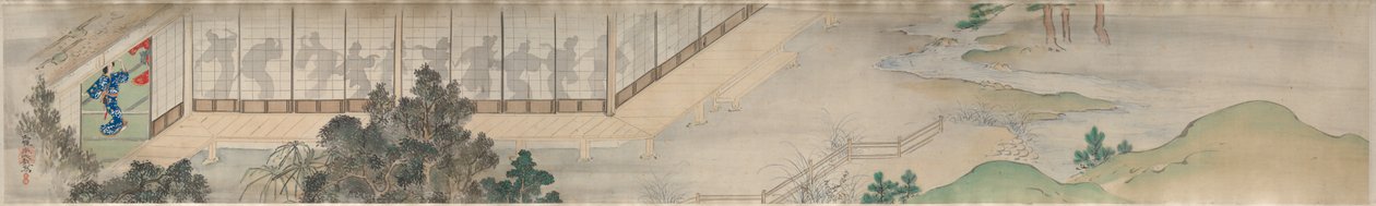 De Schaduwdansers door Yamamoto Baiitsu