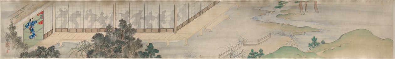 De schaduwdansers door Yamamoto Baiitsu