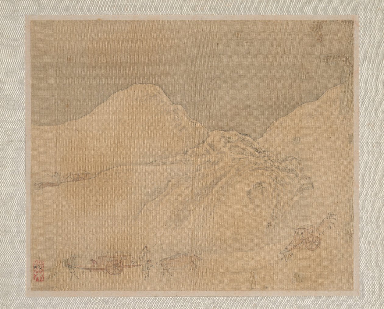 Landschappen, gedateerd 1652 door Ye Xin