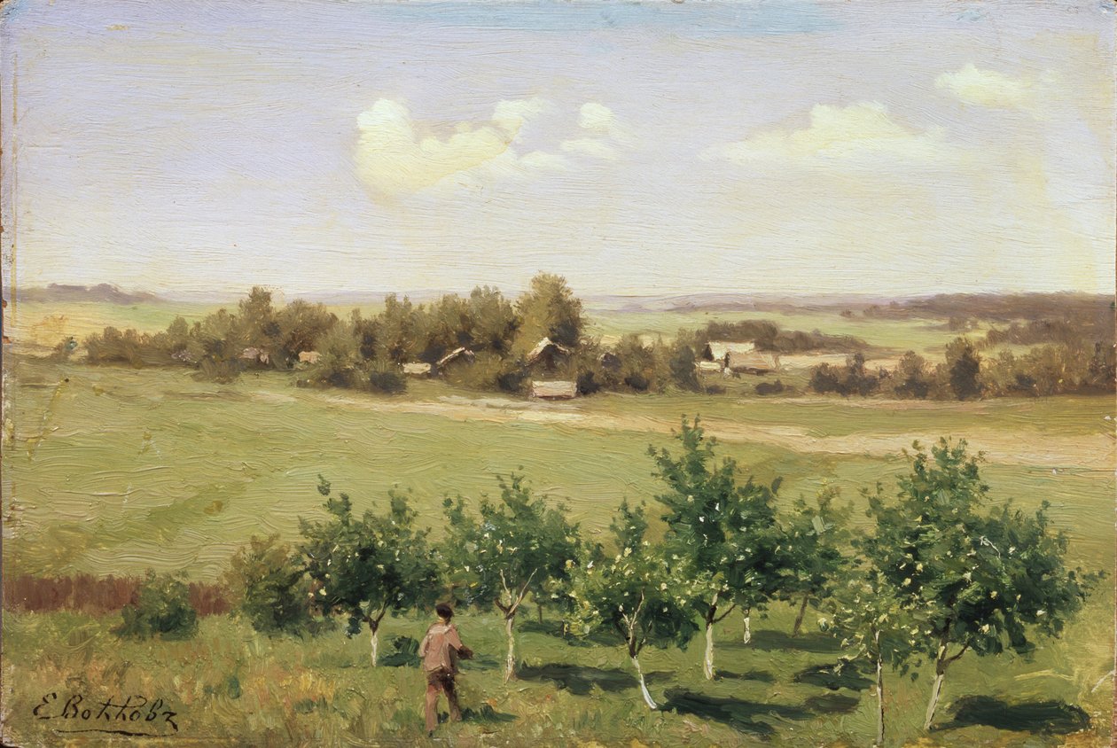 Een zomerdag door Yefim Yefimovich Volkov