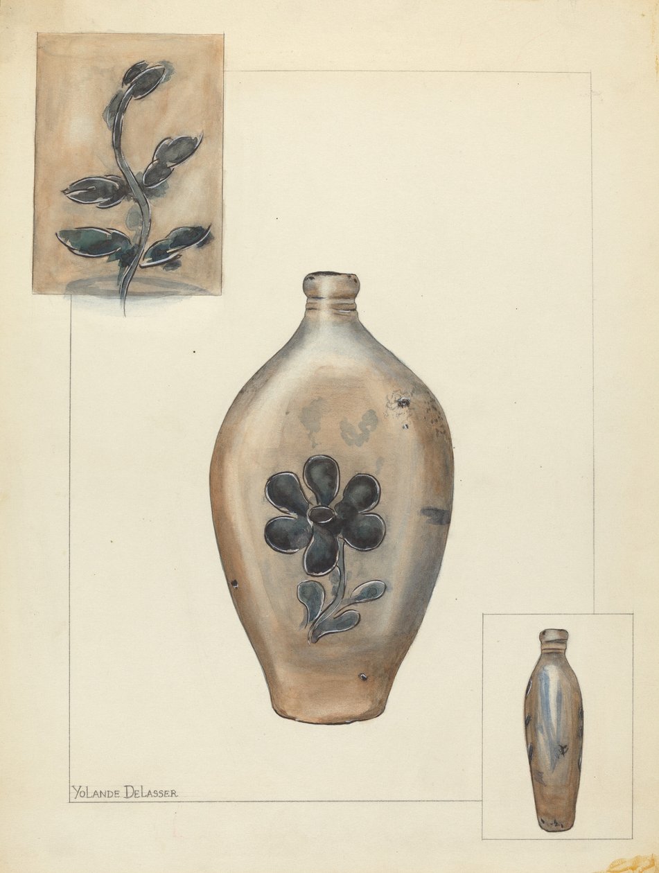 Pot door Yolande Delasser