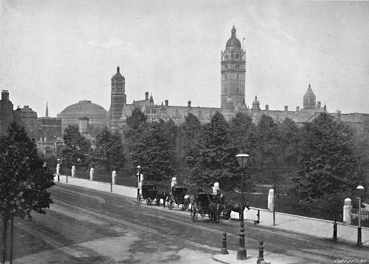 Het Imperial Institute, ca. 1896 door York and Son