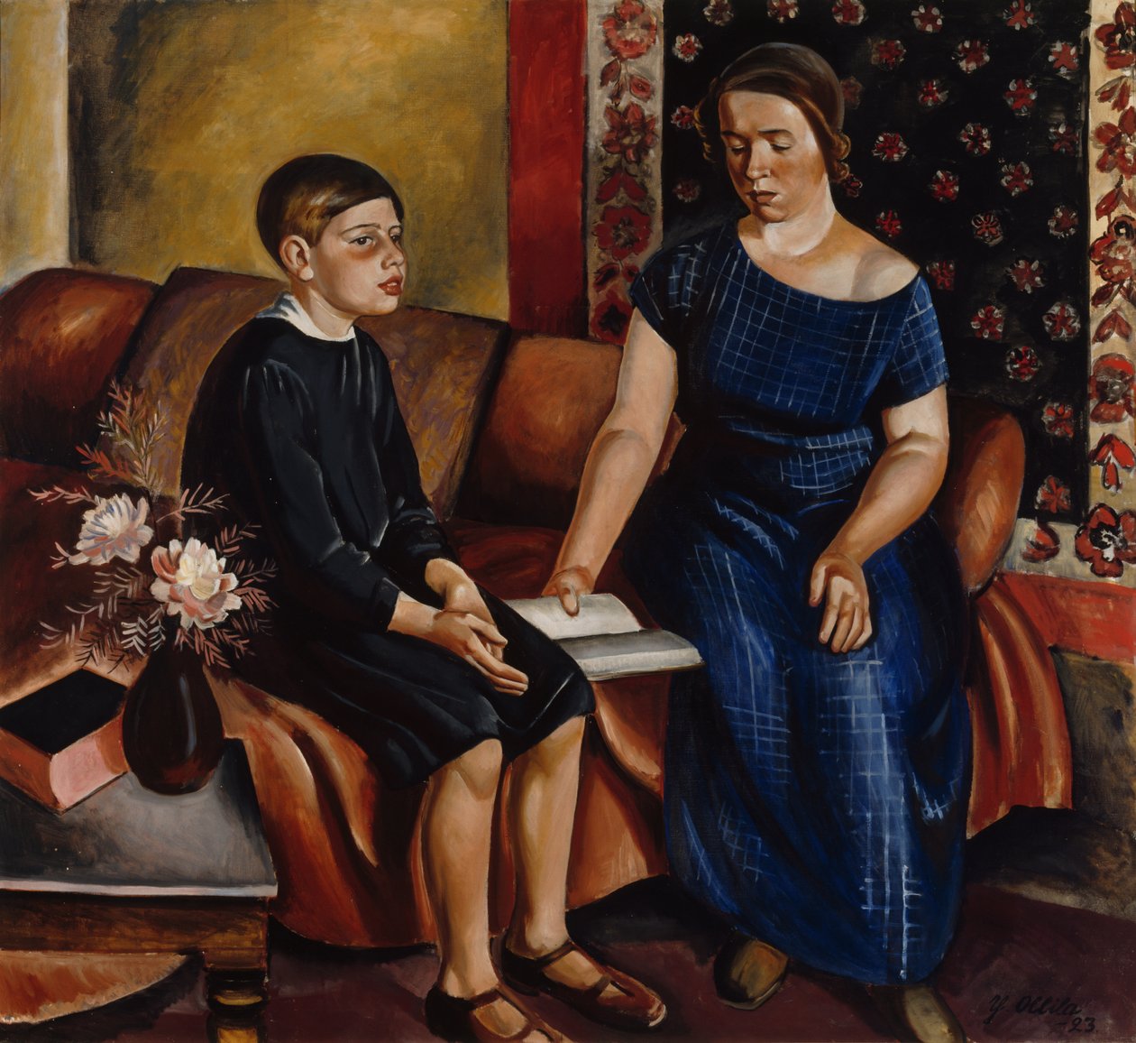 Het huiswerk horen, 1923 door Yrjö Ollila