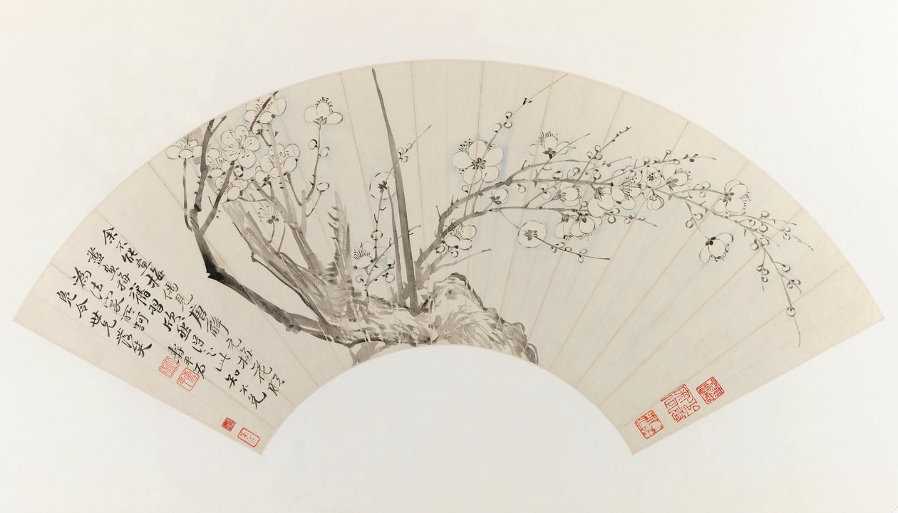 Pruimenbloesems door Shouping Yun