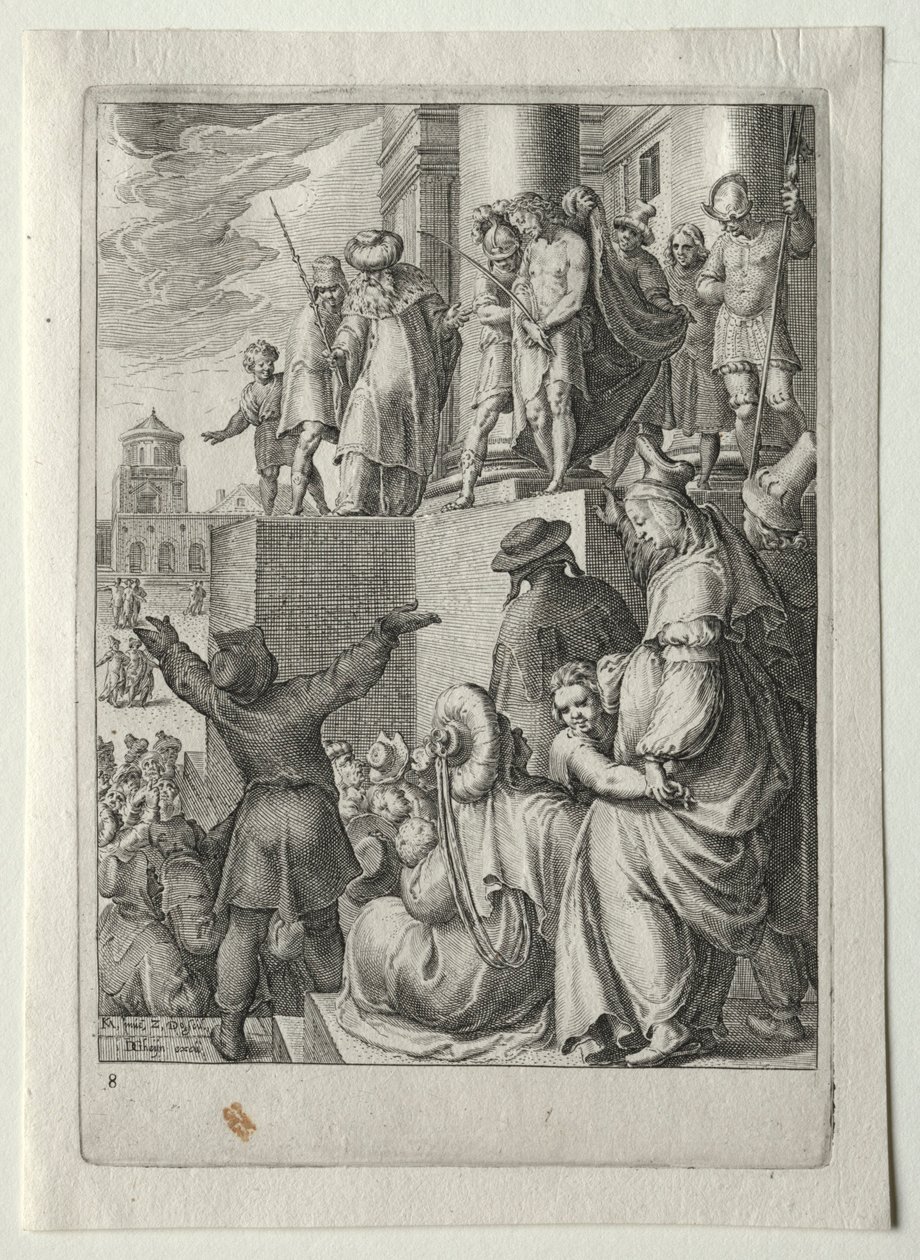 Passieset: Ecce Homo door Zacharias Dolendo