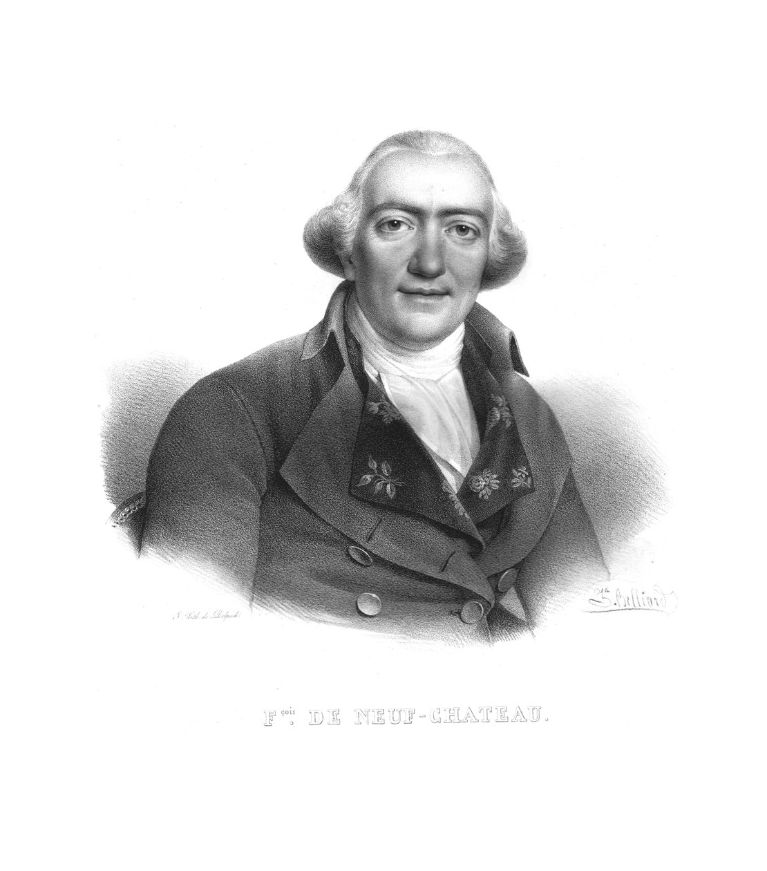 François de Neuf-Chateau door Zephirin Felix Jean Marius Belliard