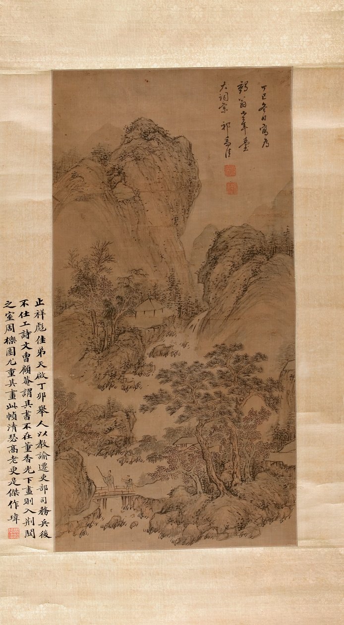 Landschap door Zhijia Qi