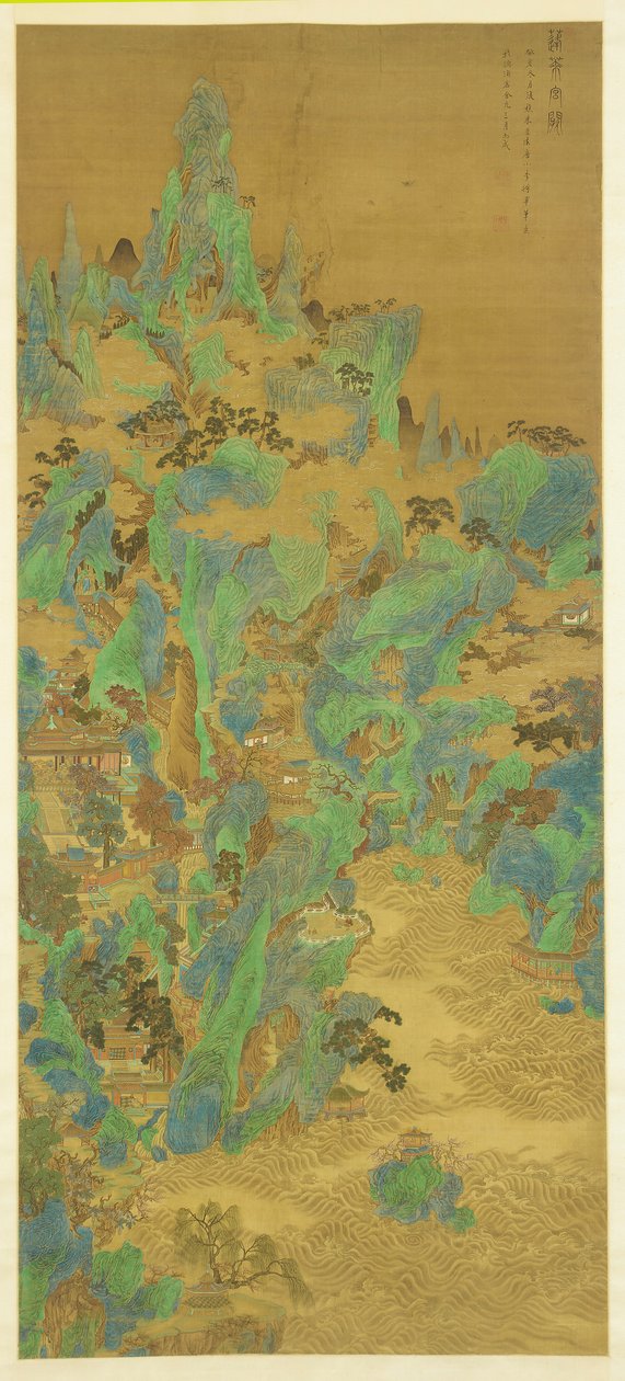 De Paleizen en Poorttorens van Penglai door Zhu Dan