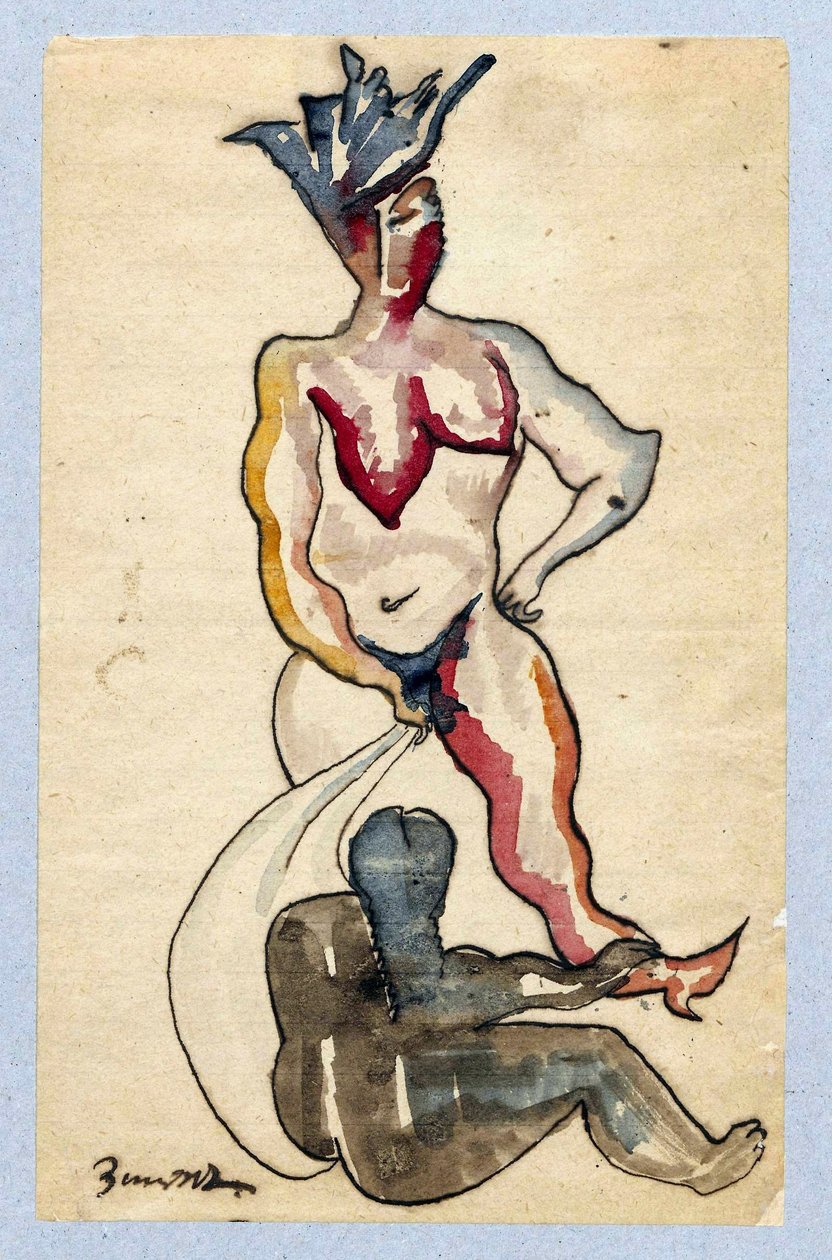 Figurale compositie door Zygmunt Waliszewski