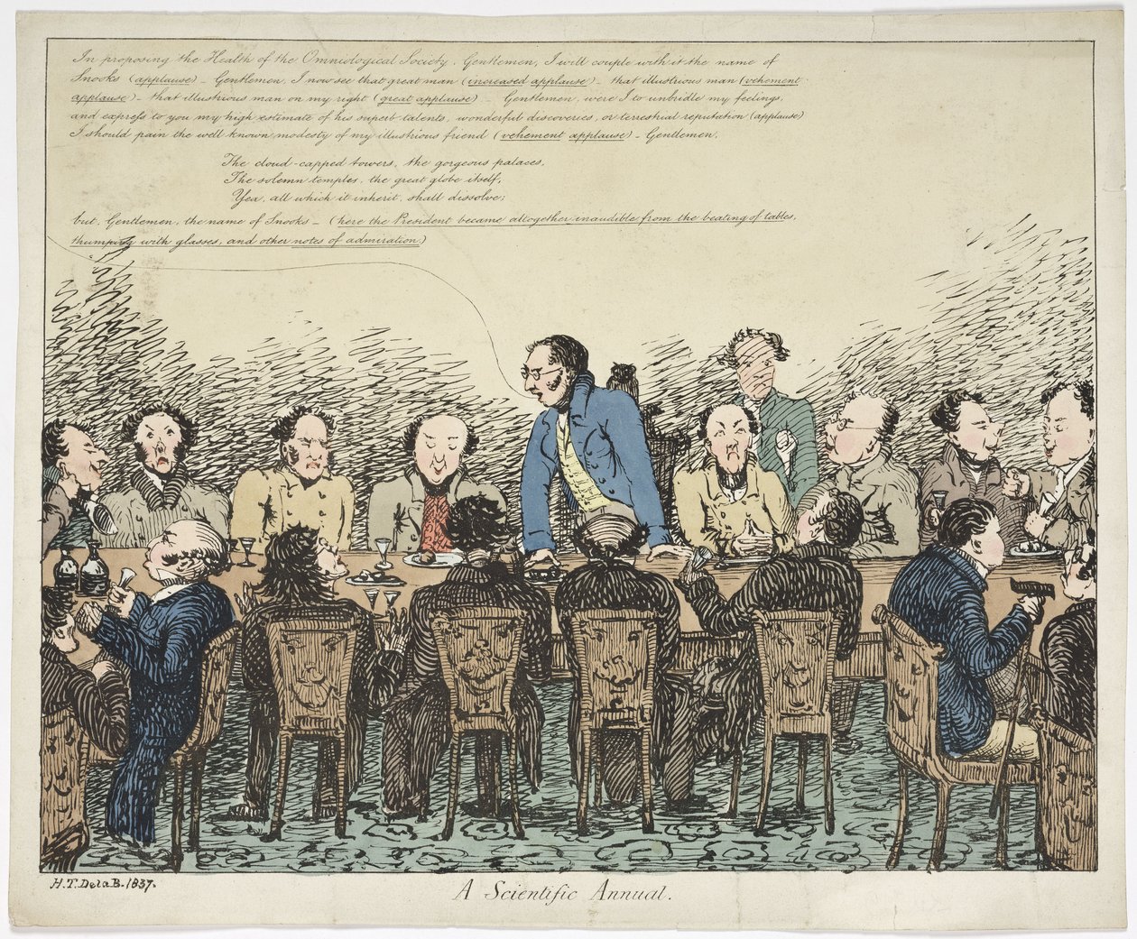 Een wetenschappelijk jaarboek door Frederick (attr. to) Barnard
