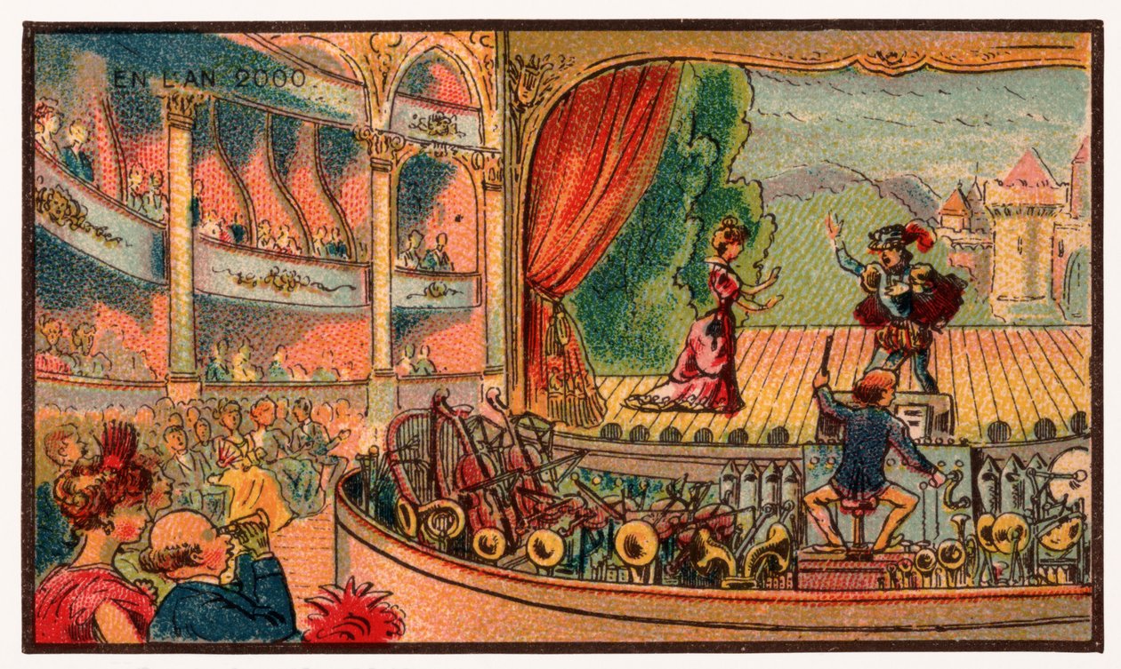 Automatisch orkest door . .